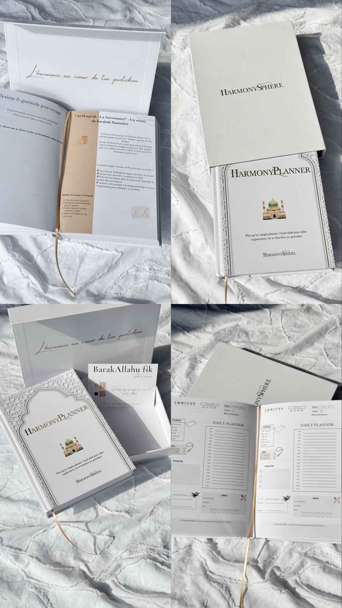 Muslim planner (6 mois) : Foi, Productivité & Harmonie